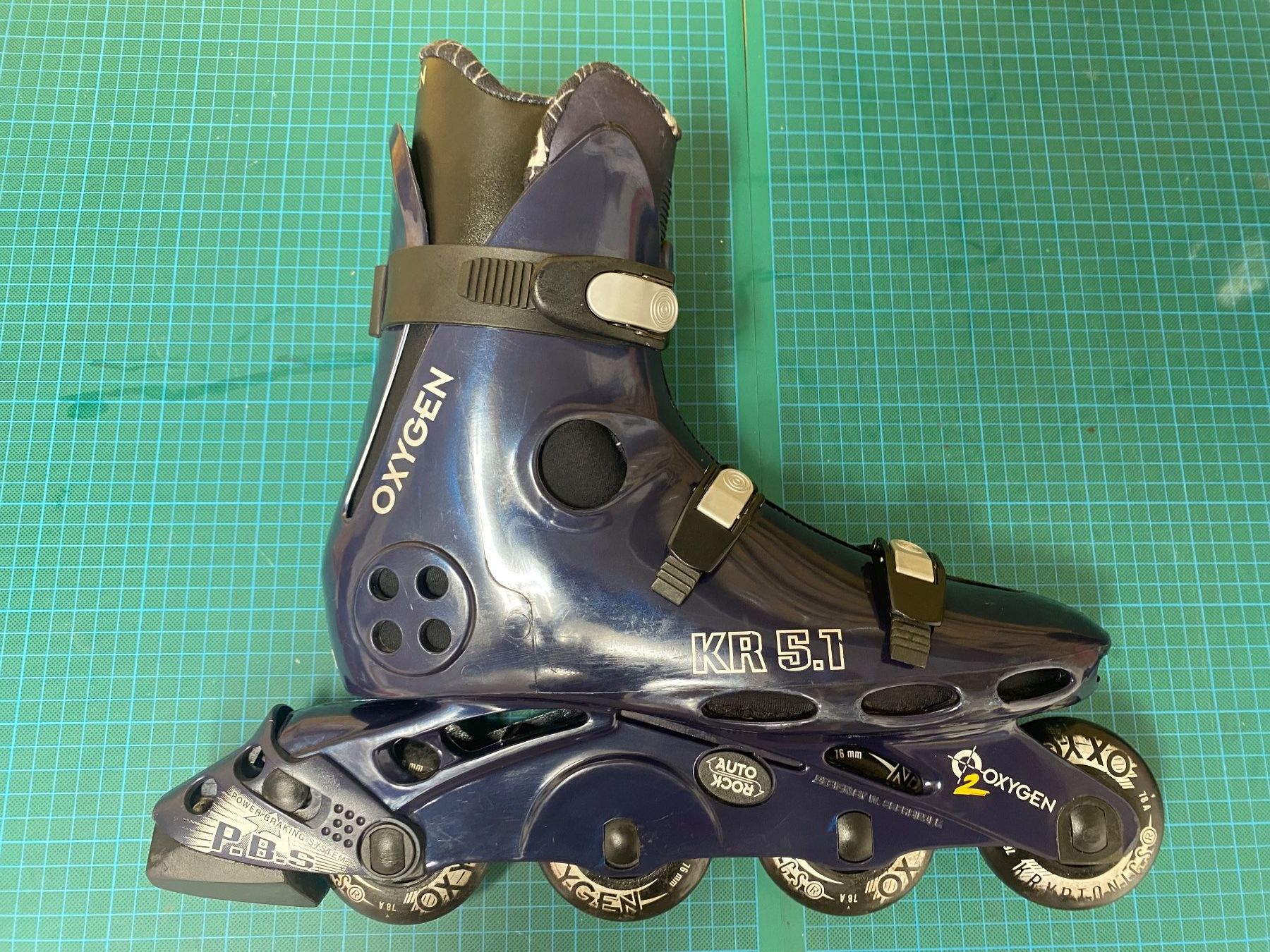 Inline-Skating & Rollschuhe: Oxygen KR 5.1 Rollerblades Inline Skates Grösse 45 bis 46 – Gebraucht aus Baar von Toefflibaar 2