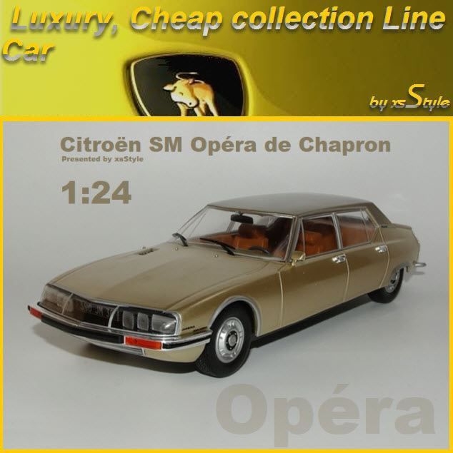 Henri Chapron - 1:18 - Citroen SM Opéra 4 Portes Henri