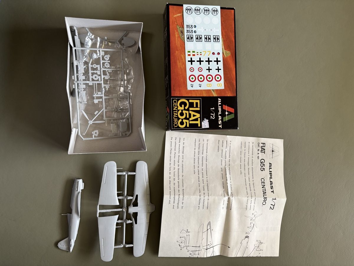 Kit di modellismo & Modellini statici: Fiat G55 Centauro Aliplast 1/72 – Nuovo (secondo la descrizione) da Kloten venduto da CalcioNMore 1