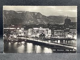 Genève. Effet de nuit