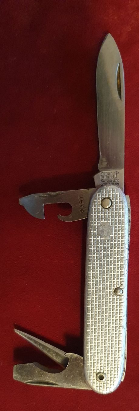 Wenger Taschenmesser: 5 Militär Messer,  Sammelmesser, Sackmesser – Gebraucht aus Kreuzlingen von Rschweiz1 4