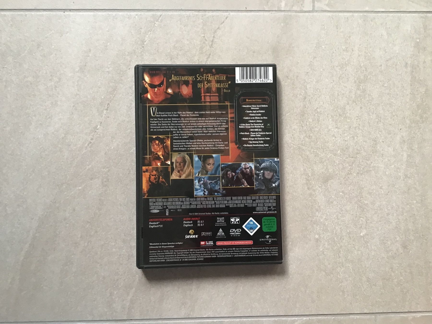 Tutti i DVDs: DVD „Riddick“ – Usato da Giswil venduto da Pingu109 1