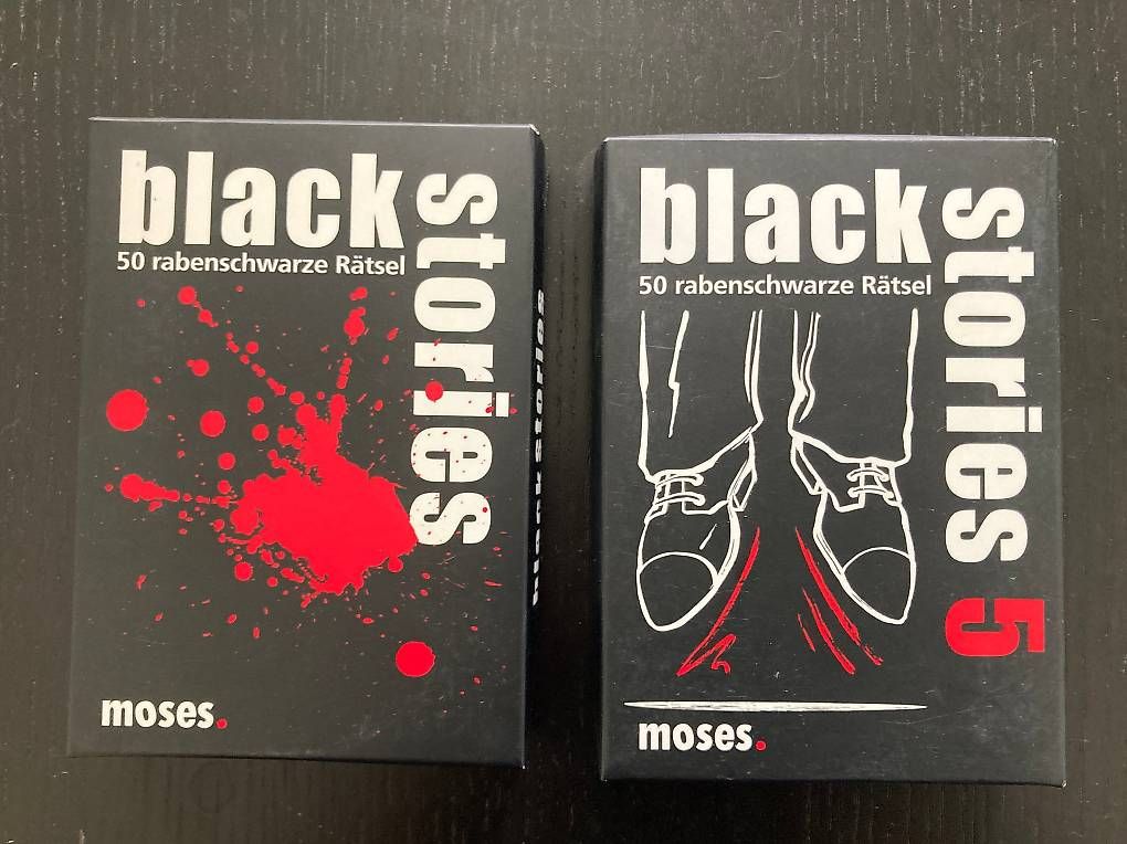 Giochi: 2 verschiedene Sets Blackstories – Usato da Fislisbach venduto da nic_wfp9