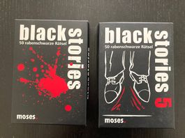 2 verschiedene Sets Blackstories