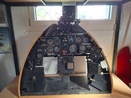 Instrumentenbrett DH-112 Venom J-1641 Schweizer Luftwaffe