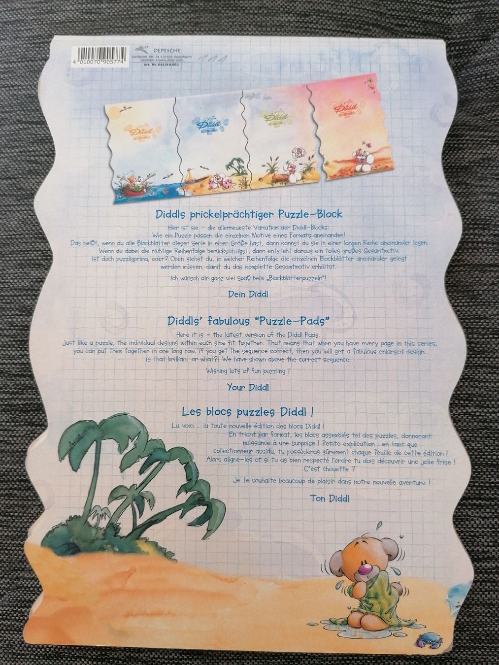 Carta: A4 DIDDL PUZZLE 1 BLATT  – Nuovo (secondo la descrizione) da Pratteln venduto da ThereseZ 1