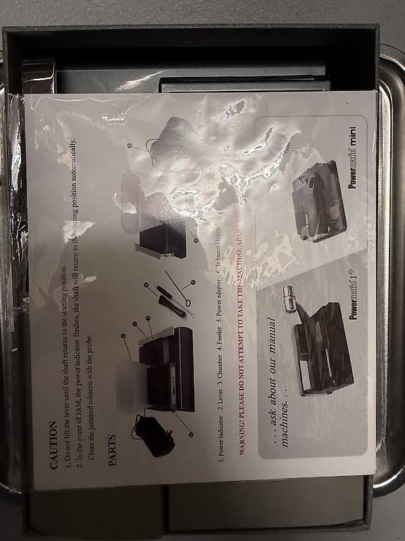 Tabacchi: Powermatic IV Zigaretten Stopfmaschine – Usato da Biberist venduto da Mar.sil 2