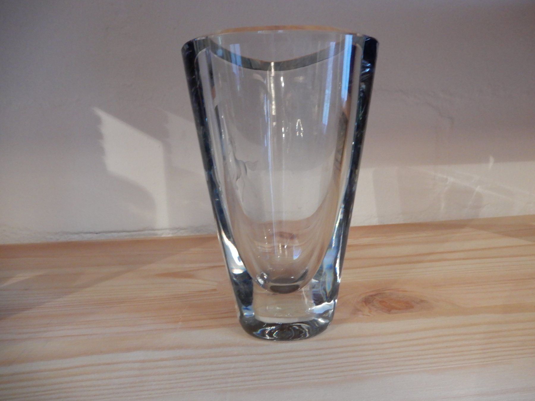Vase & Récipients: Glasvase mit Pferdemotiv, Höhe ca. 16 cm – D'occasion à Erstfeld par Mario_boe0 2