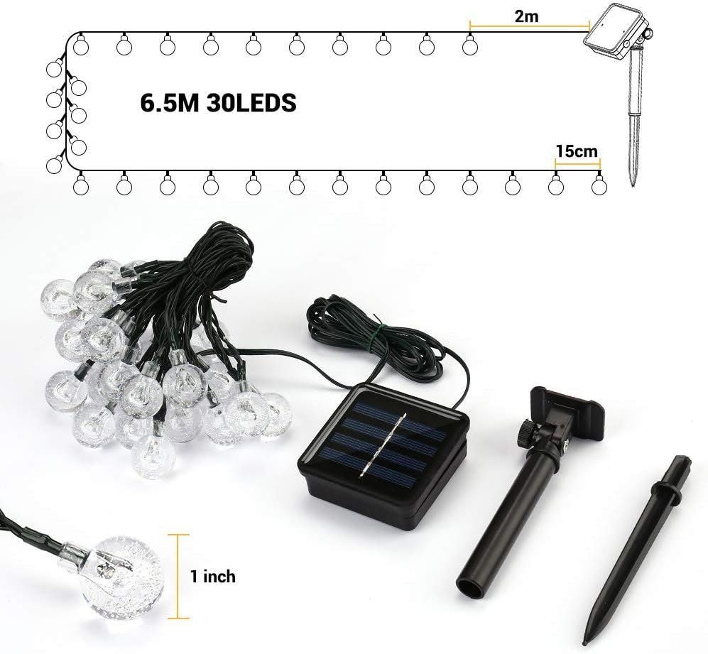 Ghirlande e barre luminose: Solar Lichterkette Aussen – Nuovo e nell'imballaggio originale da Nuglar venduto da SaleRitter 6
