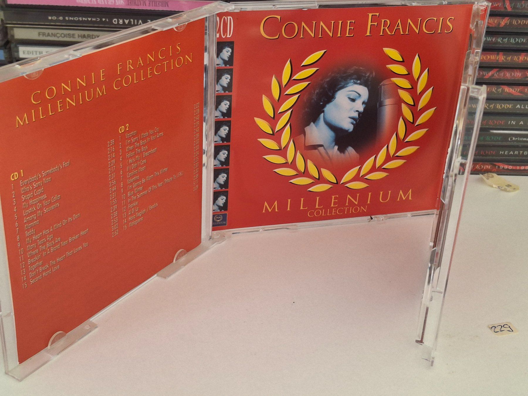 CDs: 2CD Connie Francis -  Millenium Collection – Gebraucht aus Aarberg von Jackup1 2
