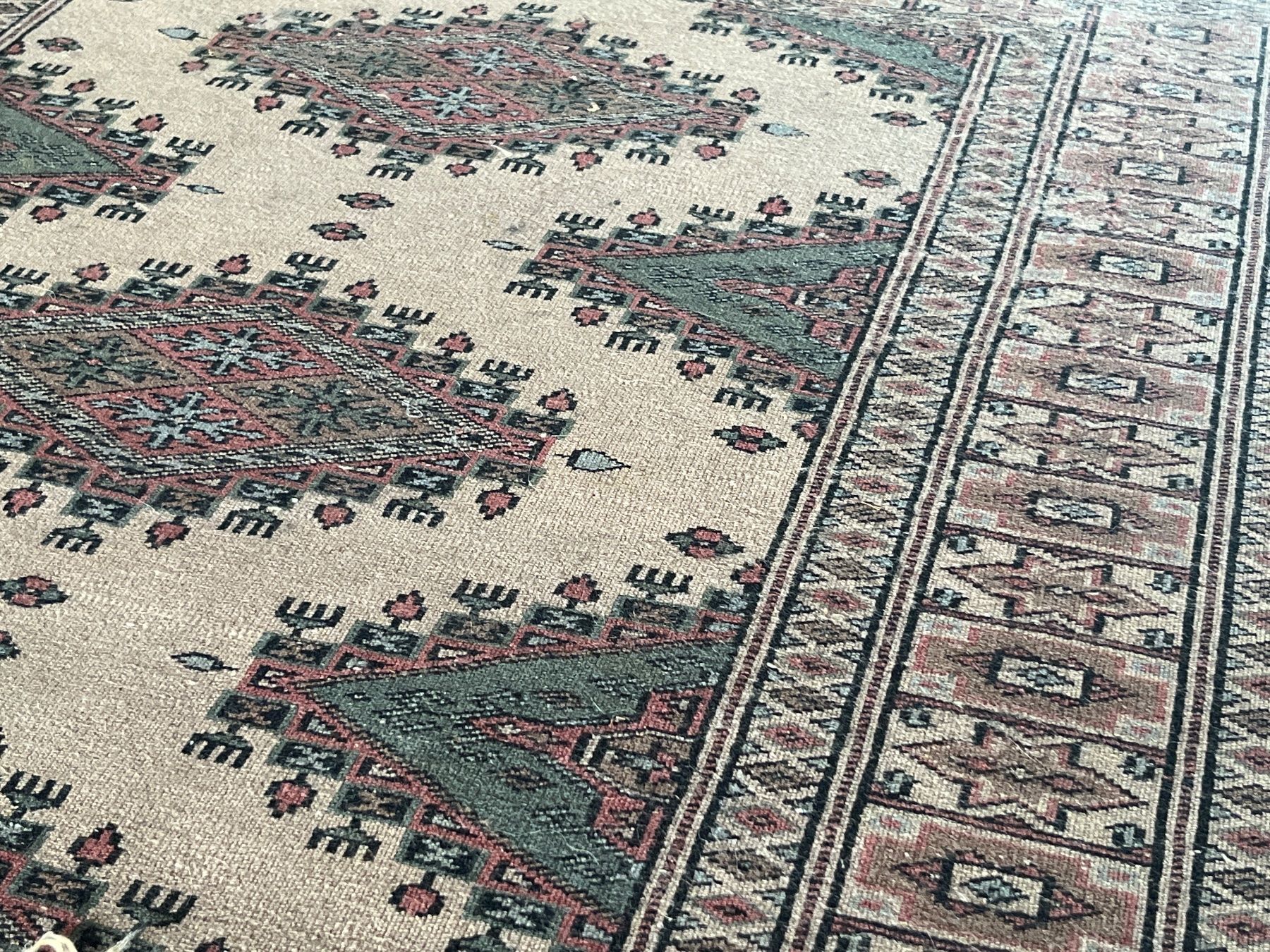 Tappeti: Teppich, klassisch, orientalisch, grau/beige, 92x165 cm – Usato da Luzern venduto da Jiggy_8898 7