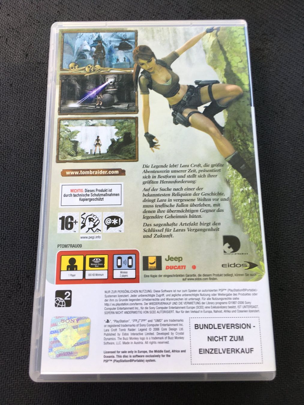 Sony Giochi: Tomb Raider Legend - PSP – Usato da St.Gallen venduto da sjosjo 1