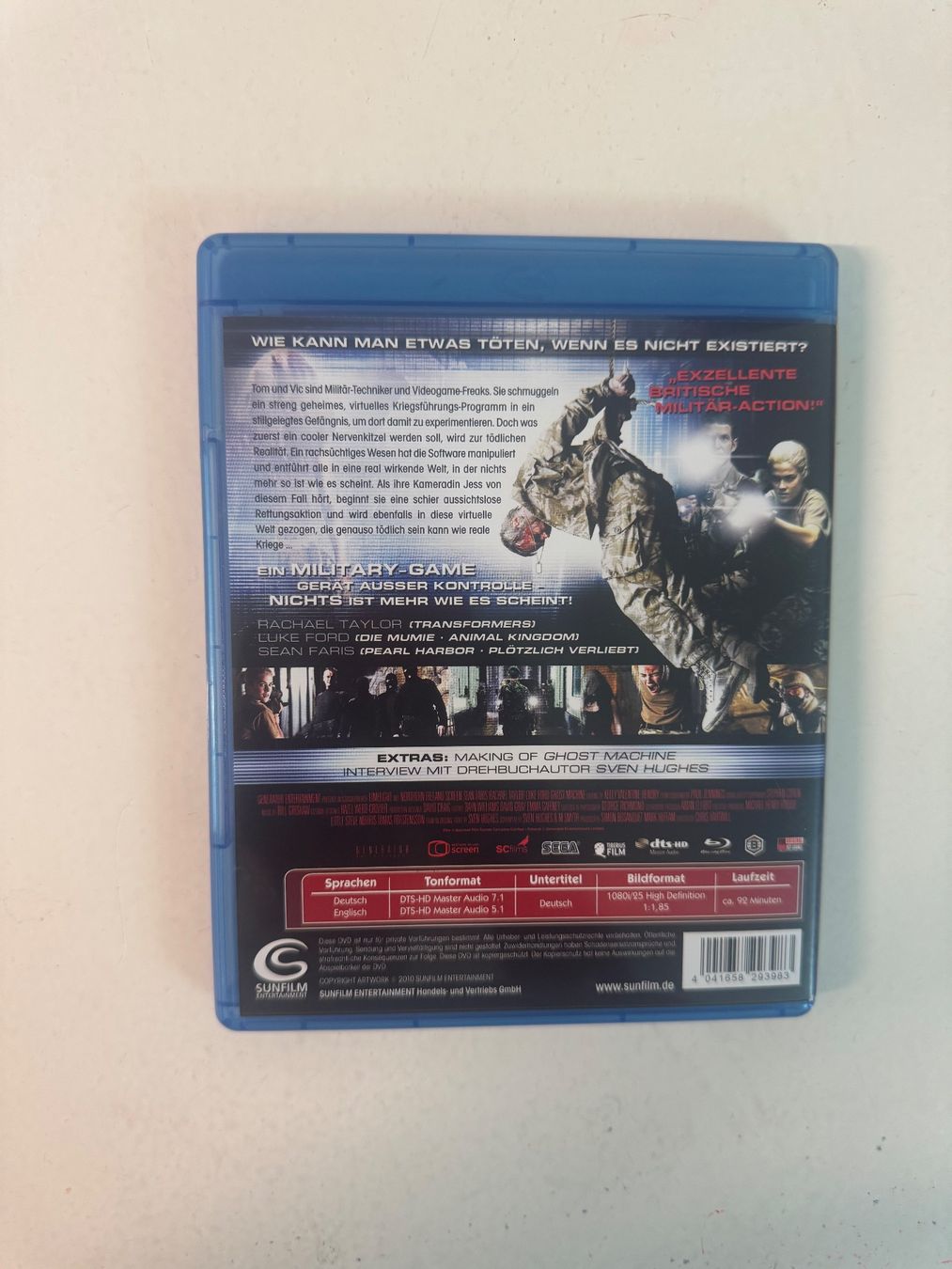 Tutti i DVDs: GHOST MACHINE. (BLU-RAY/RARITÄT) – Usato da Basel venduto da san_2qlq 1