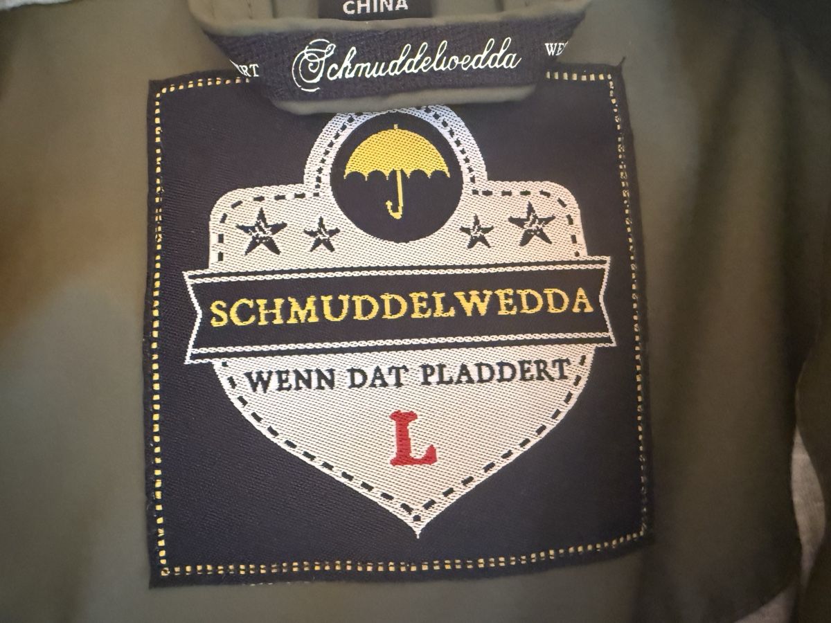 Schmuddelwedda Cappotti: Schmuddelwedda Regenjacke Gr. L khaki – Nuovo (secondo la descrizione) da Balsthal venduto da Almendra 2
