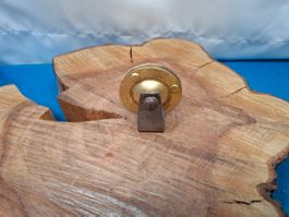 1 schöne antike Steh Rolle, Ø 4.6cm, Messing (4119#AEW0)