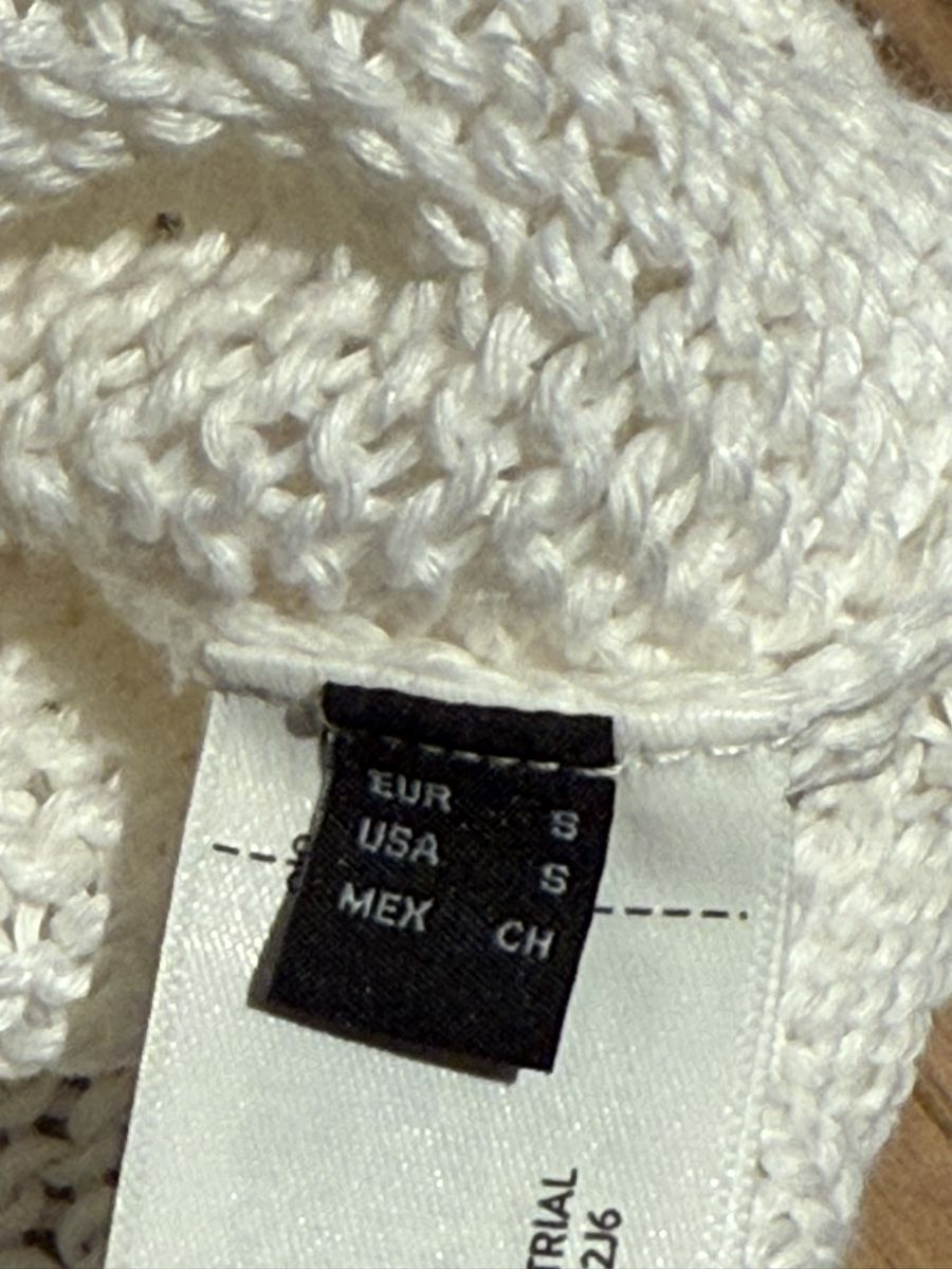 Massimo Dutti Maglioni & Felpe: Massimo Dutti  100% Leinenpullover, Weiss, Gr. S - Neuwertig – Nuovo (secondo la descrizione) da Ottenbach venduto da Suni_82 3