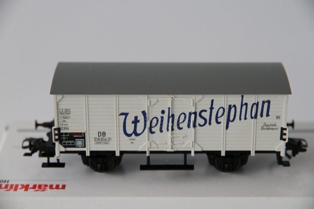 Märklin Trains électriques: Weihenstephan, Märklin, Kühlwagen, 1 : 87, Neu – Neuf avec emballage d'origine à Nesselnbach par ubourson
