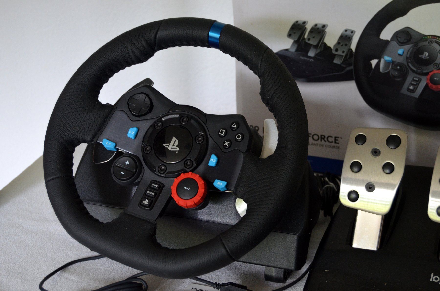 Logitech Controller: Logitech G29 Driving Force Racing Wheel PS5/PS4/ PC/ iMac – Usato da Collonges venduto da arashee 2