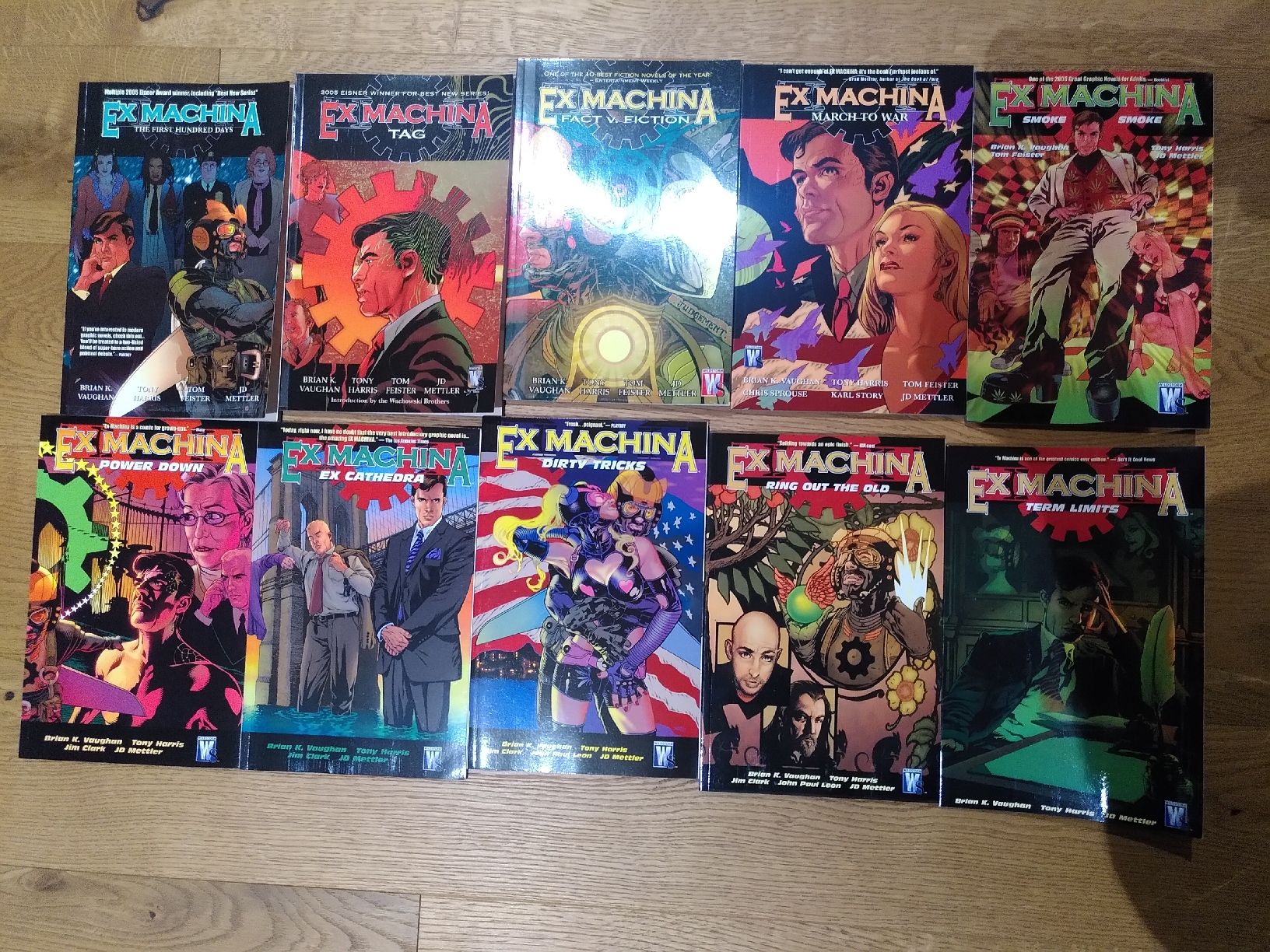 Fumetti: Ex Machina (eng) - complete series – Nuovo (secondo la descrizione) da Vuadens venduto da ila_2xqz