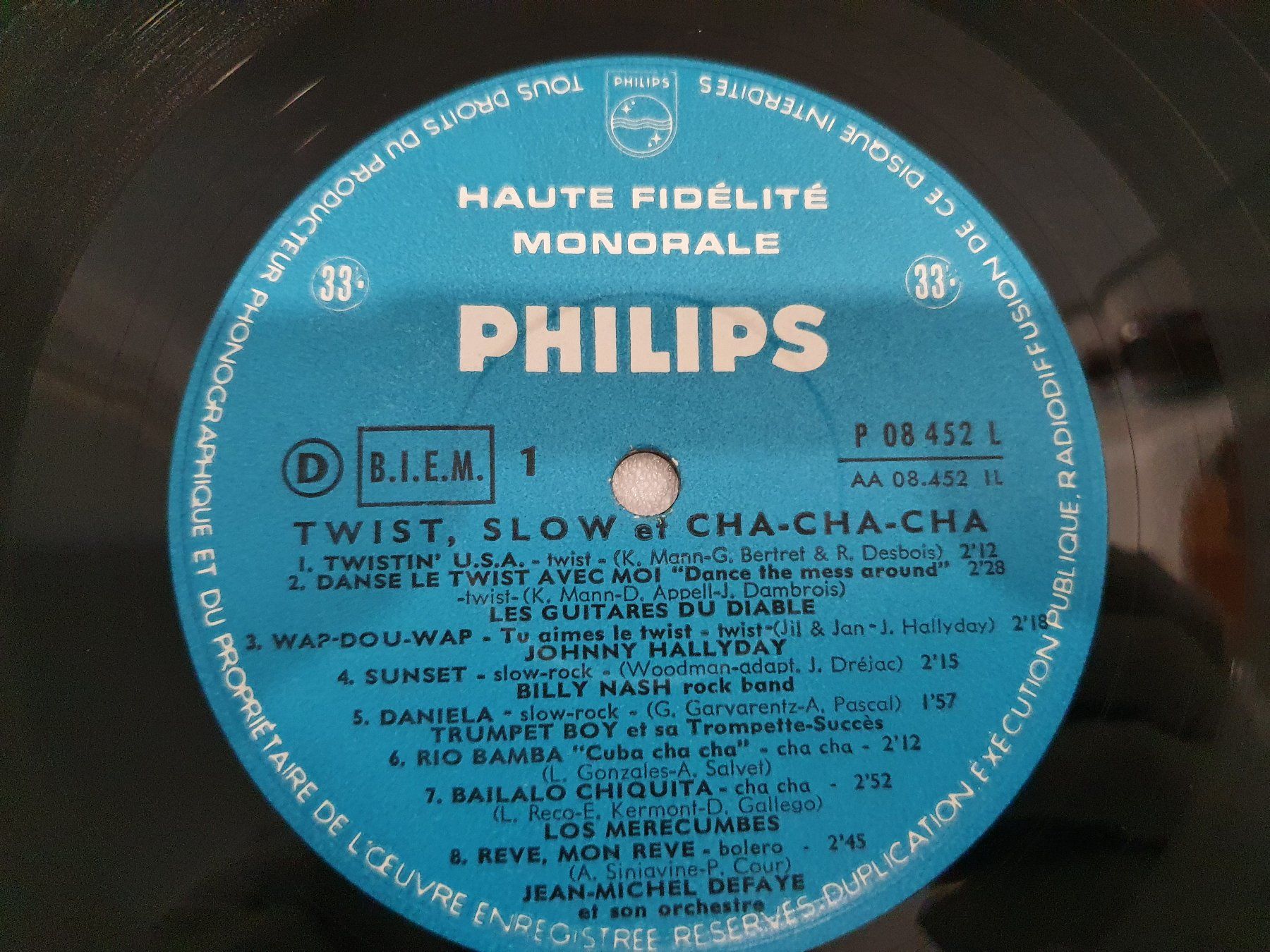 Dischi in vinile: Twist, Slow Et Cha-Cha-Cha – Usato da Uster venduto da Vinyl-Leidenschaft 3