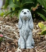 Cocker cockerspaniel  Gartenskulptur Steinskulptur