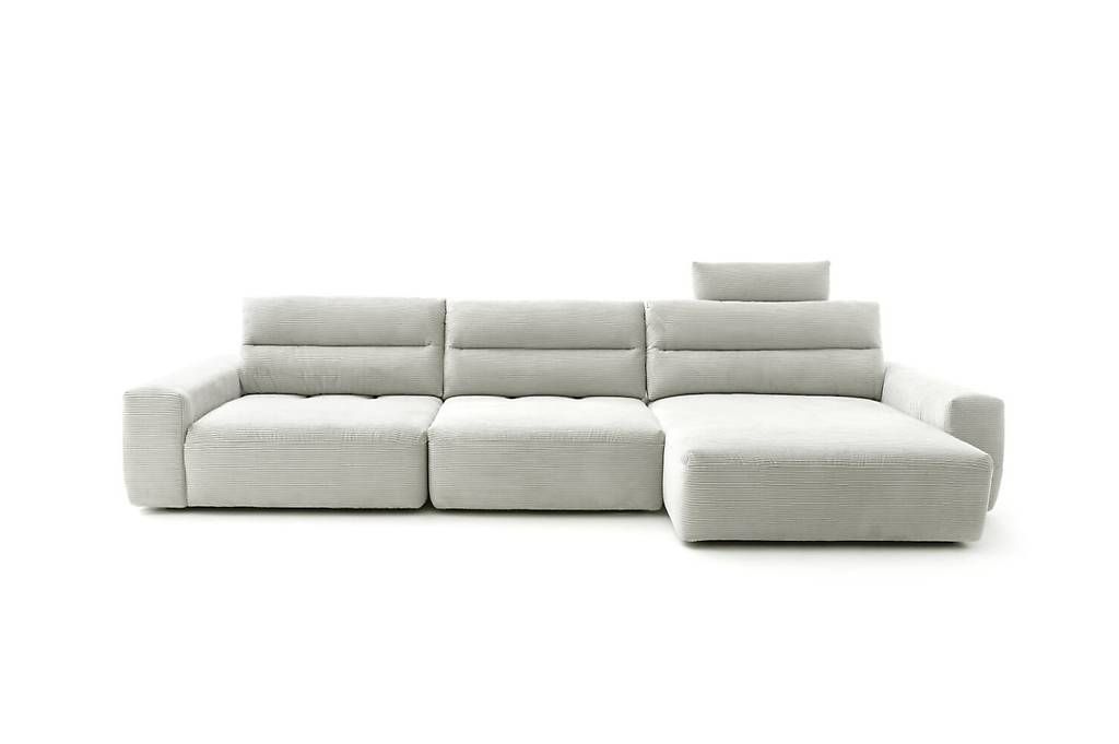 Divani: Ecksofa Mayotte in Cord – Nuovo e nell'imballaggio originale da Bischofszell venduto da deluxe-moebel