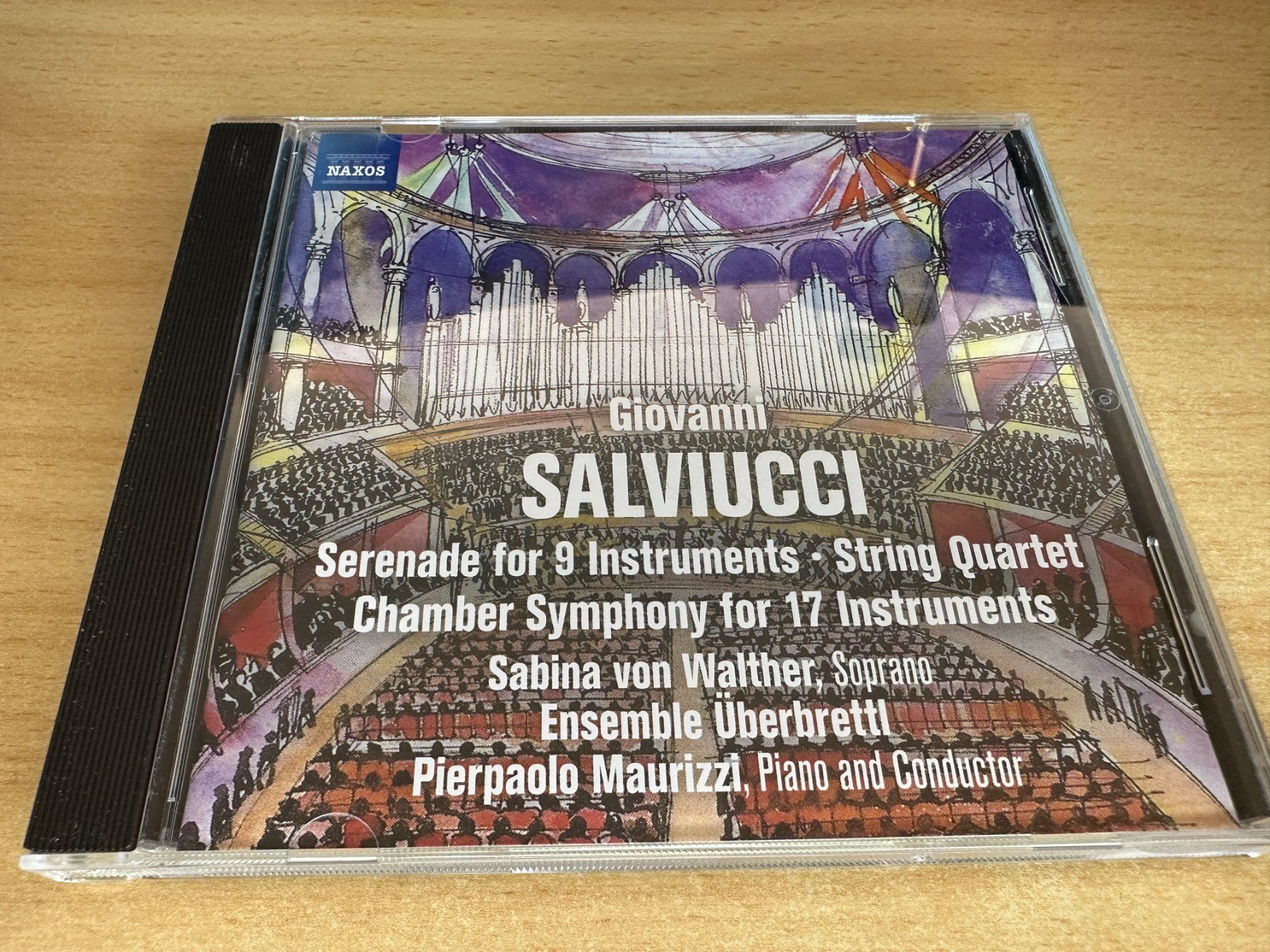 CD: B2 Salviucci Maurizzi Chamber Symphony For 17 Instruments – Usato da Rikon im Tösstal venduto da Alpenmutz