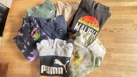 7 Coole Hoodies, Pullover Grösse 158/164