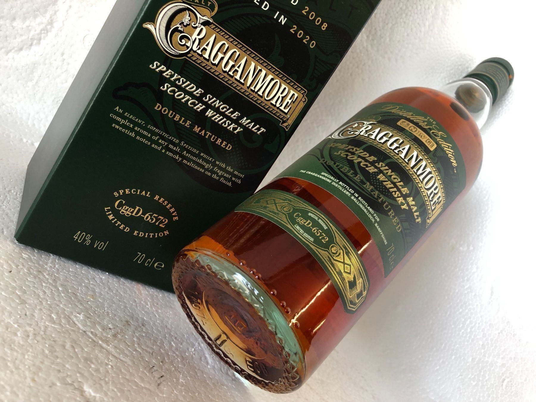 Bevande alcoliche: 1 Flasche Cragganmore Single Malt 2008... – Nuovo e nell'imballaggio originale da Wöschnau venduto da Vinsale 9