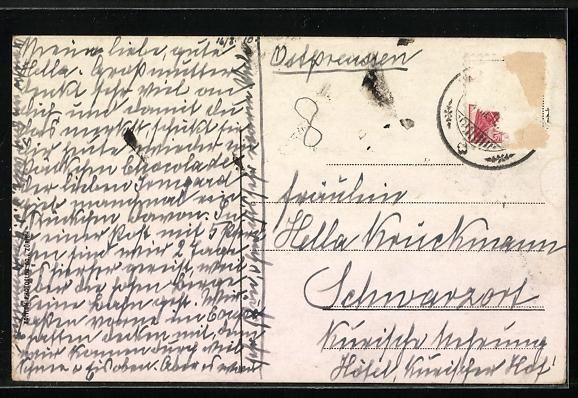 Cartoline postali: Postkutsche der Schweizerischen Gebirgsp – Usato da Berlin venduto da bartko-reher 1