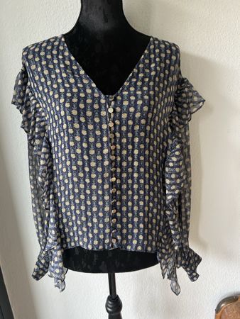 Chemisier avec volants The Kooples