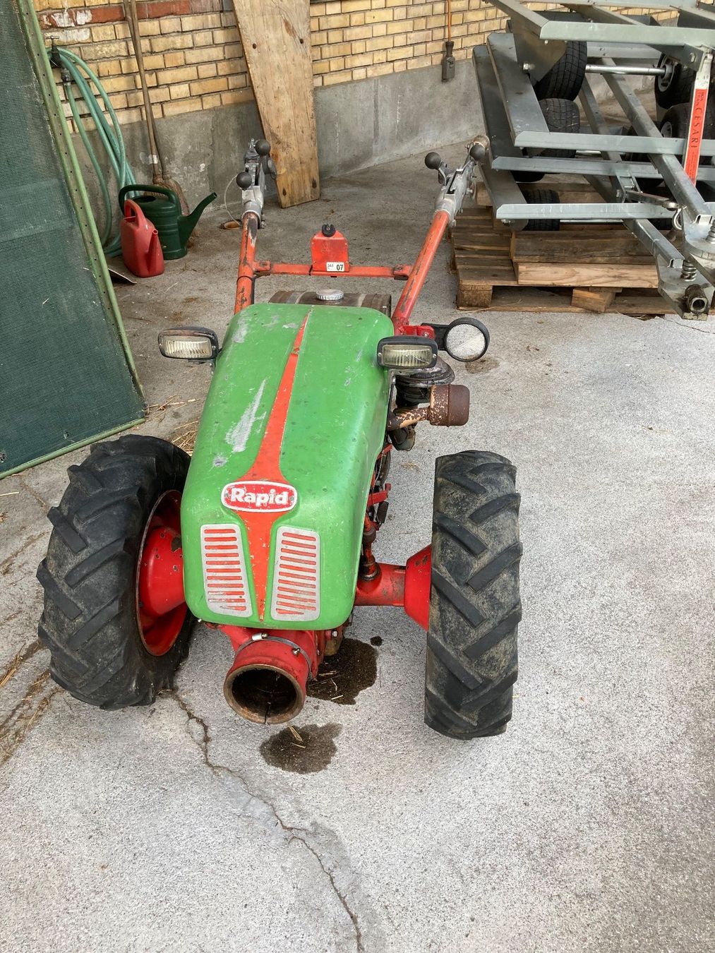 Rapid Tutte le macchine: Klassischer Einachser Rapid 505 für Bastler – Usato da Cham venduto da Schurty85