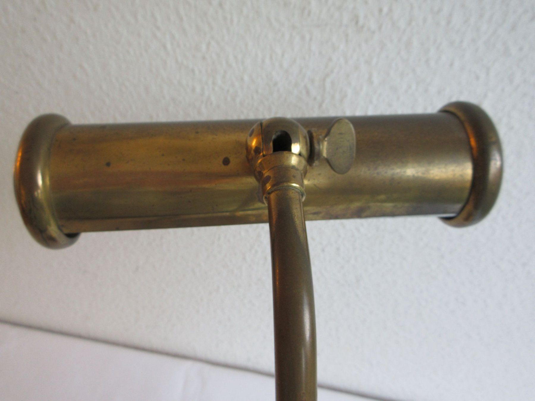 Lampade: Messing Tischlampe, Bankerlampe – Usato da Binningen venduto da Oldfashion 4