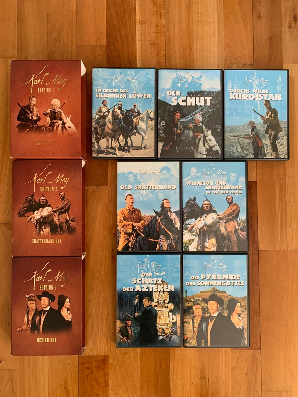 Tutti i DVDs: Karl May / Winnetou Collection (16 DVDs) – Usato da Sissach venduto da BeetleMouse 3