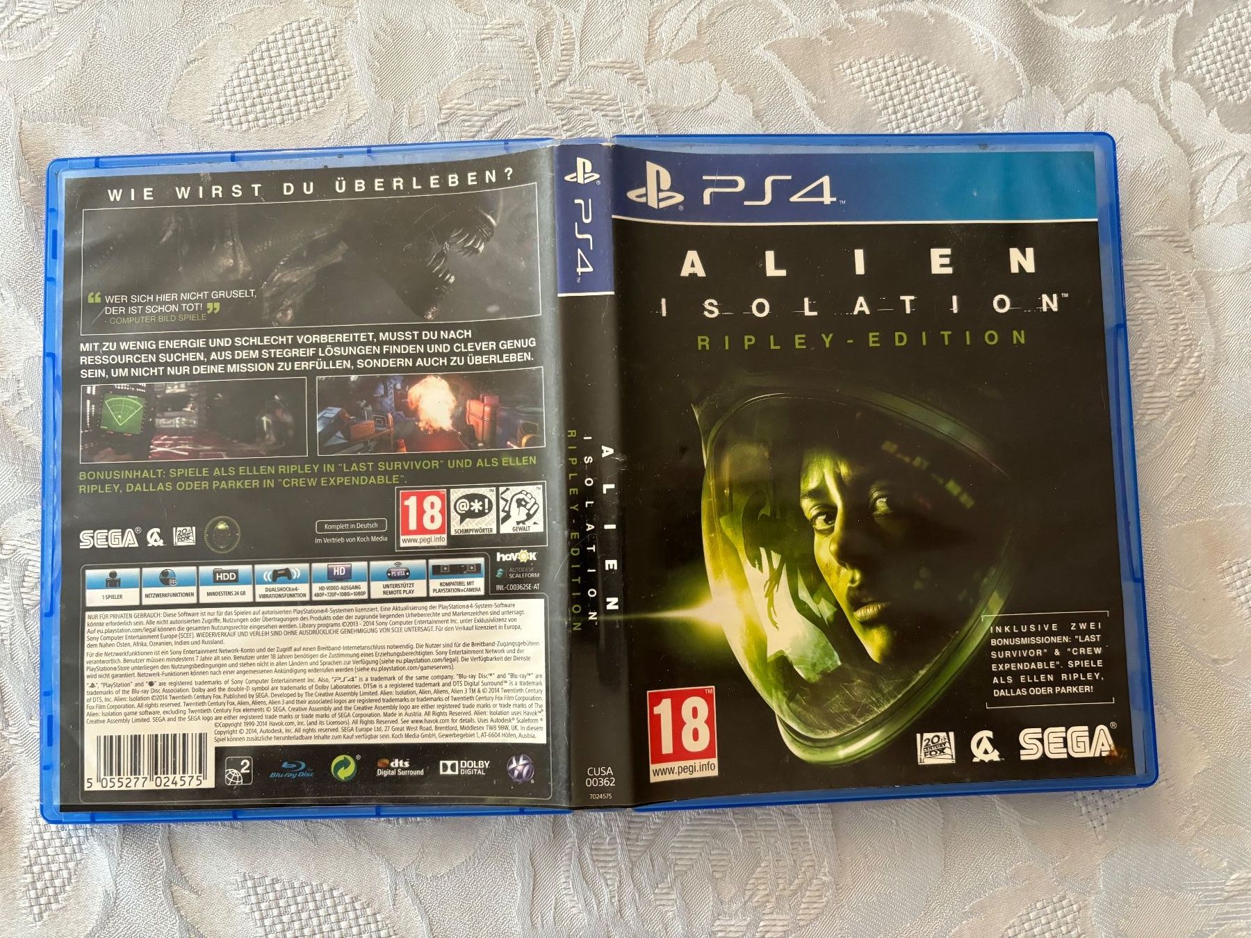 Spiele: Alien Isolation  Ripley Edition – Gebraucht aus Frenkendorf von Fionchen
