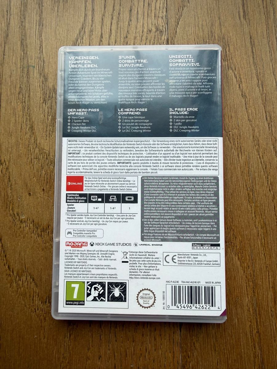 Nintendo Spiele: Minecraft Dungeon: Hero Edition / Nintendo Switch  – Gebraucht aus Läufelfingen von Seraphim13 1