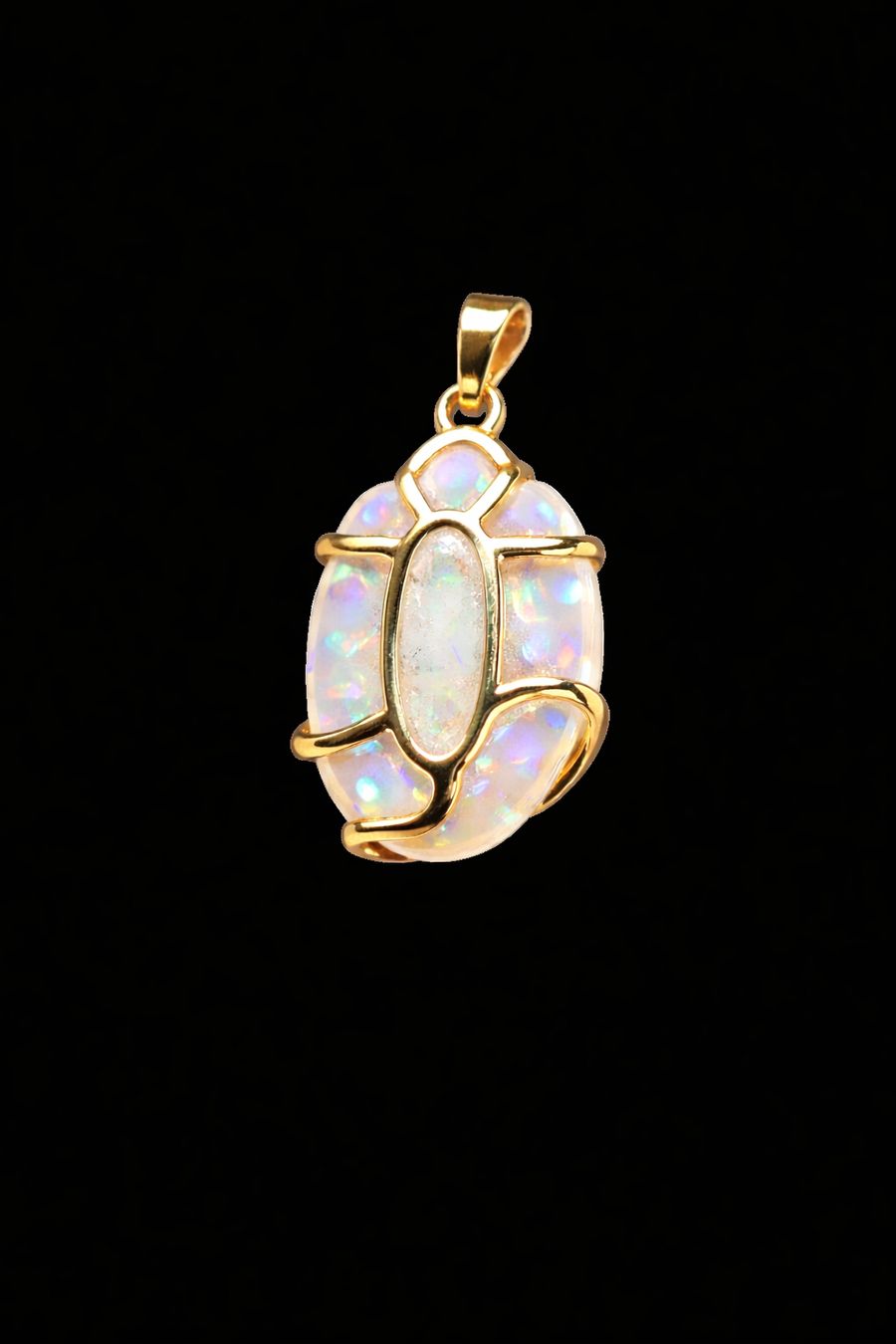 Ciondoli: Aurelith Welo Opal Anhänger 9.83ct Handarbeit Silber – Nuovo (secondo la descrizione) da Thayngen venduto da Legend85 3