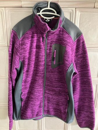 Faserpelz Damen, Farbe Violett, Gr. 42