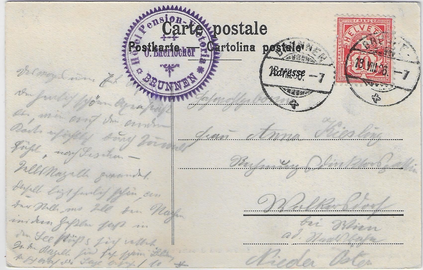 Cartoline postali: Sisikon und Urirotstock – Antico da Ettingen venduto da Kartenplanet 1