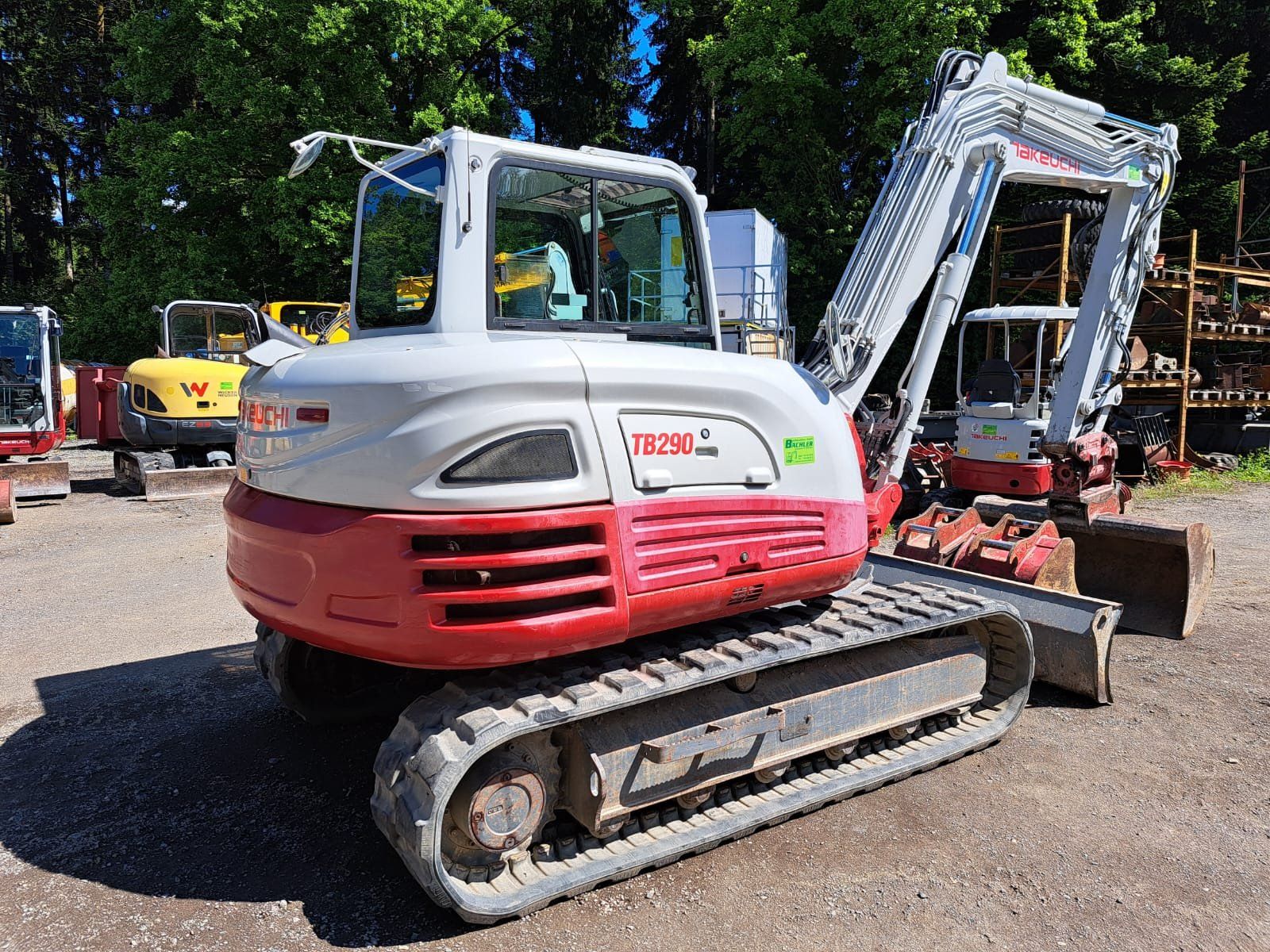 Takeuchi Escavatori: Raupenbagger Takeuchi TB290 – Usato da Rain venduto da Bob1000 2