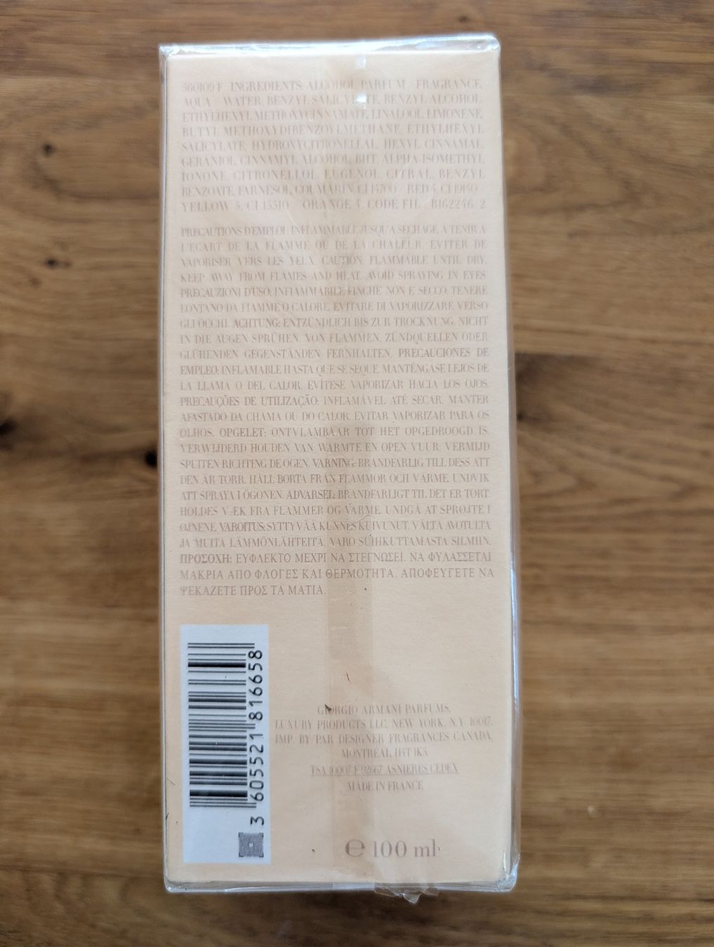 Armani Profumi & Eau de Toilette: Giorgio Armani Si Eau de Parfum 100ml NEU – Nuovo e nell'imballaggio originale da Rieden AG venduto da aleunam79 1