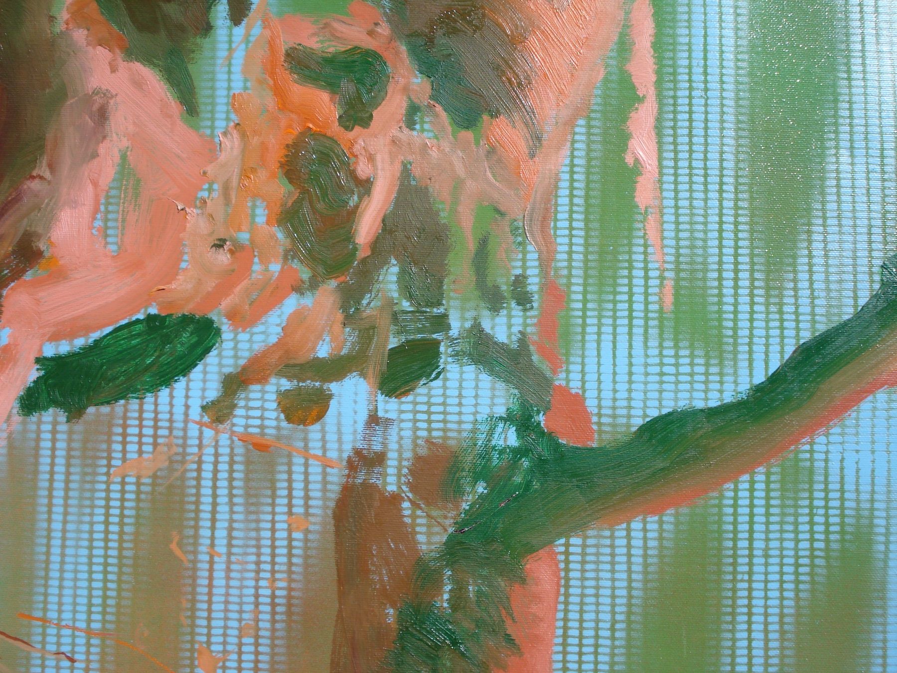 Gemälde: Tarek Abu Hageb geb. 1972 – Gebraucht aus Basel von art.basel 2