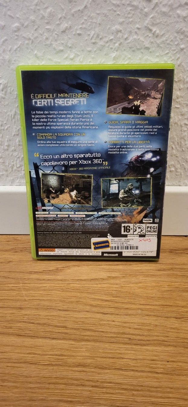 Microsoft Giochi: Xbox 360 - Blacksite – Usato da Münsingen venduto da Heroism2010 1