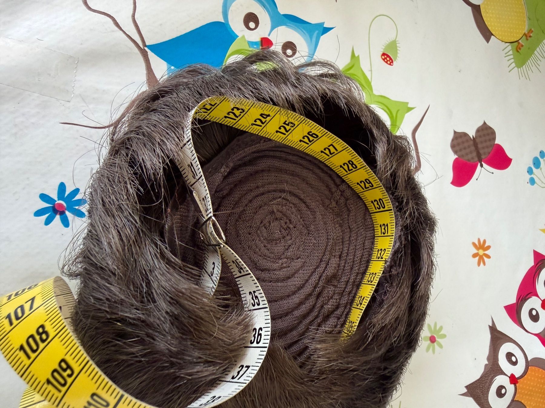 Puppen: Puppenperücke, Perücke Puppen, U: 31 cm, L: 13 cm, Echthaar – Gebraucht aus Egg b. Zürich von Mogli93 4