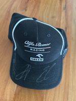 Kappe Alfa Romeo Racing Race Team Collection mit Unterschrif
