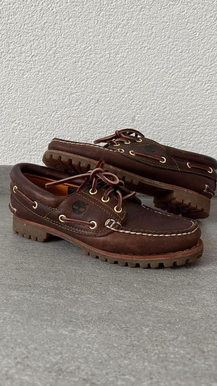 Timberland Scarpe da donna: Timberland Bootsschuh - braun – Usato da Gebertingen venduto da wal_2zyj