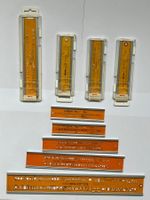 19 Rotring-Original-Schriftschablonen ... (einzeln kaufbar)