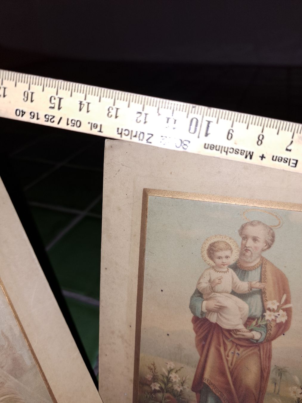 Foto & Immagini: Antike Heiligenbilder, Set von 2 Stück,  – Usato da Kölliken venduto da Upcycling-by-Mc-TAM 5