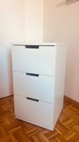 IKEA NORDLI Kommode weiss mit 3 Schubladen