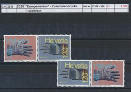2025 "Europamarken" - Zusammendruck, ** postfrisch